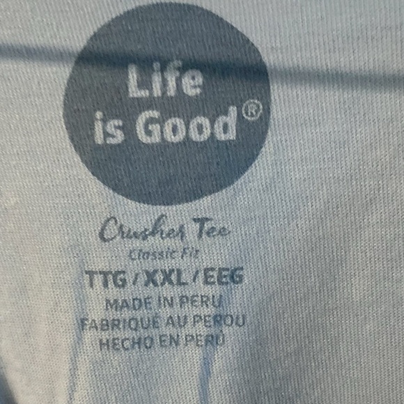 NWOT- Life Is Good “Spread Good Vibes” crusher tee, Women’s XXL - Picture 4 of 4